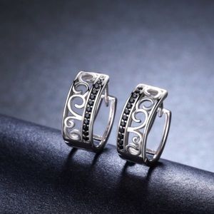 Sterling Silver Hoop Earrings!